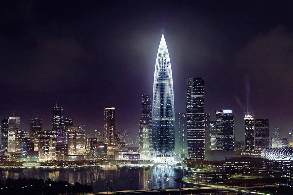 pg赏金女王单机版试玩平台幕墙华南大区中标 深圳南山区第一高楼